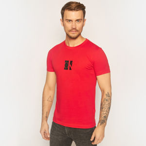 Calvin Klein pánské červené triko - XL (XME)